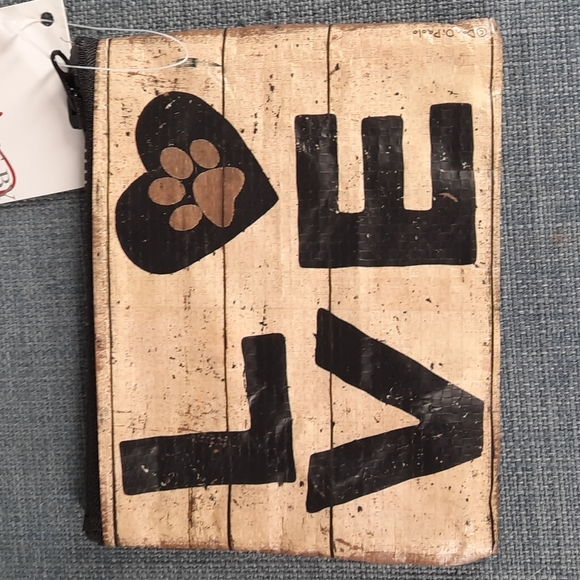 Crazy Cat Lady Gift Set Kitchen Dish Towel Bracelet Zipper Pouch Wallet Listpad - Picture 13 of 15